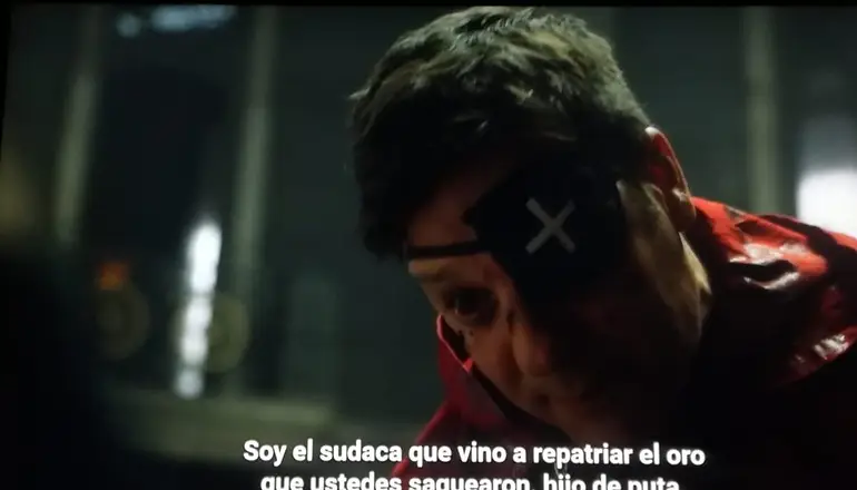 El día que apareció Perón en La Casa de Papel 3: la frase de Rodrigo de la Serna